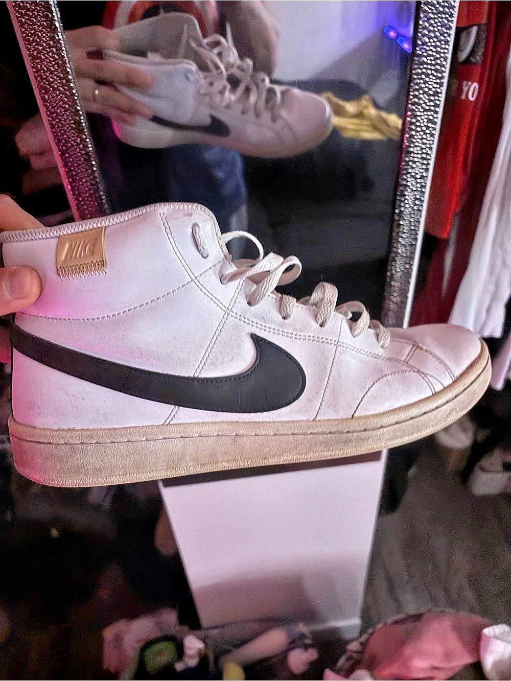 Nike Grandstand II Sneakers white & Black